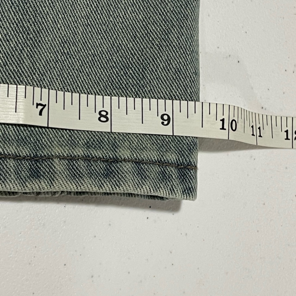 Pretty Little Thing Sz 6 Tall Vintage Wash High Waist Seam Detail 9.5” Leg Jeans - Picture 12 of 12